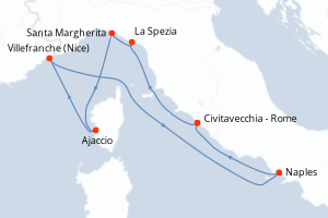 Itinéraire : Méditerranée & mers adjacentes