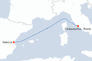 Itinéraire : Méditerranée & mers adjacentes