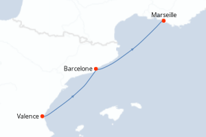 Itinéraire : Méditerranée & mers adjacentes