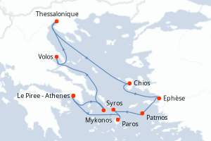 Itinéraire : Méditerranée & mers adjacentes