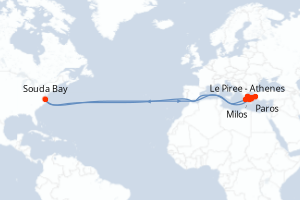 Itinéraire : Méditerranée & mers adjacentes