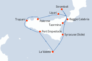 Itinéraire : Méditerranée & mers adjacentes