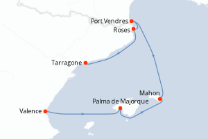 Itinéraire : Méditerranée & mers adjacentes