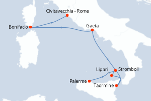 Itinéraire : Méditerranée & mers adjacentes