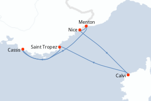 Itinéraire : Méditerranée & mers adjacentes