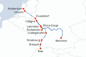Itinéraire : Rhin · Main · Moselle
