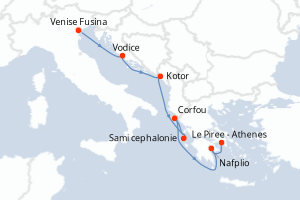 Itinéraire : Méditerranée & mers adjacentes