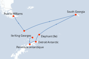 Itinéraire : Antarctique