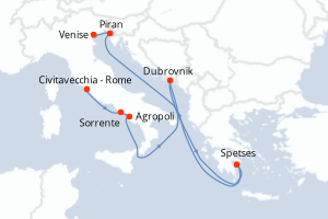 Itinéraire : Méditerranée & mers adjacentes
