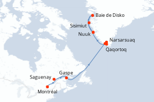 Itinéraire : Arctique