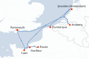 Itinéraire : Europe du Nord & Atlantique NE