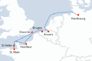 Itinéraire : Europe du Nord & Atlantique NE