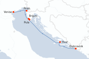 Itinéraire : Méditerranée & mers adjacentes