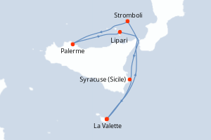Itinéraire : Méditerranée & mers adjacentes