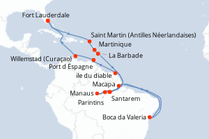 Itinéraire : Amériques
