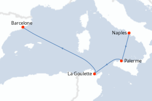 Itinéraire : Méditerranée & mers adjacentes