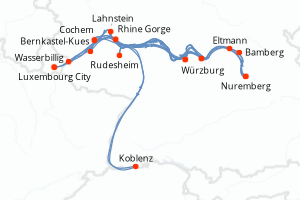 Itinéraire : Rhin · Main · Moselle