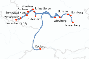 Itinéraire : Rhin · Main · Moselle