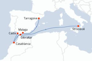 Itinéraire : Méditerranée & mers adjacentes