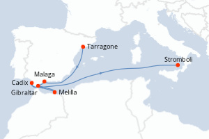 Itinéraire : Méditerranée & mers adjacentes