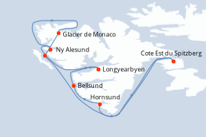 Itinéraire : Europe du Nord & Atlantique NE