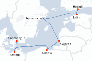 Itinéraire : Europe du Nord & Atlantique NE