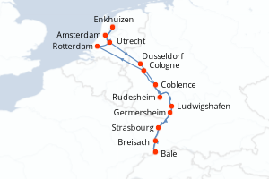 Itinéraire : Rhin · Main · Moselle