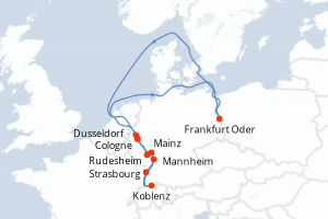 Itinéraire : Rhin · Main · Moselle
