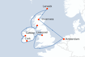 Itinéraire : Europe du Nord & Atlantique NE