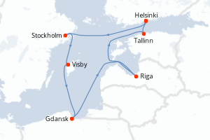 Itinéraire : Europe du Nord & Atlantique NE