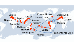 Croisi res Tour  Du Monde  avec Costa Croisi res  Tarifs et 