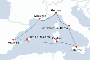 Crociere Partenza Civitavecchia - Roma Con MSC Crociere