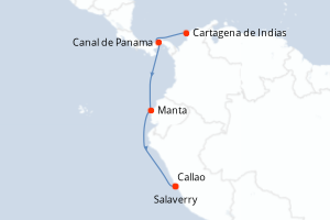 Cruceros Salida Cartagena de Indias 2024 – 2025 : 24 cruceros disponibles